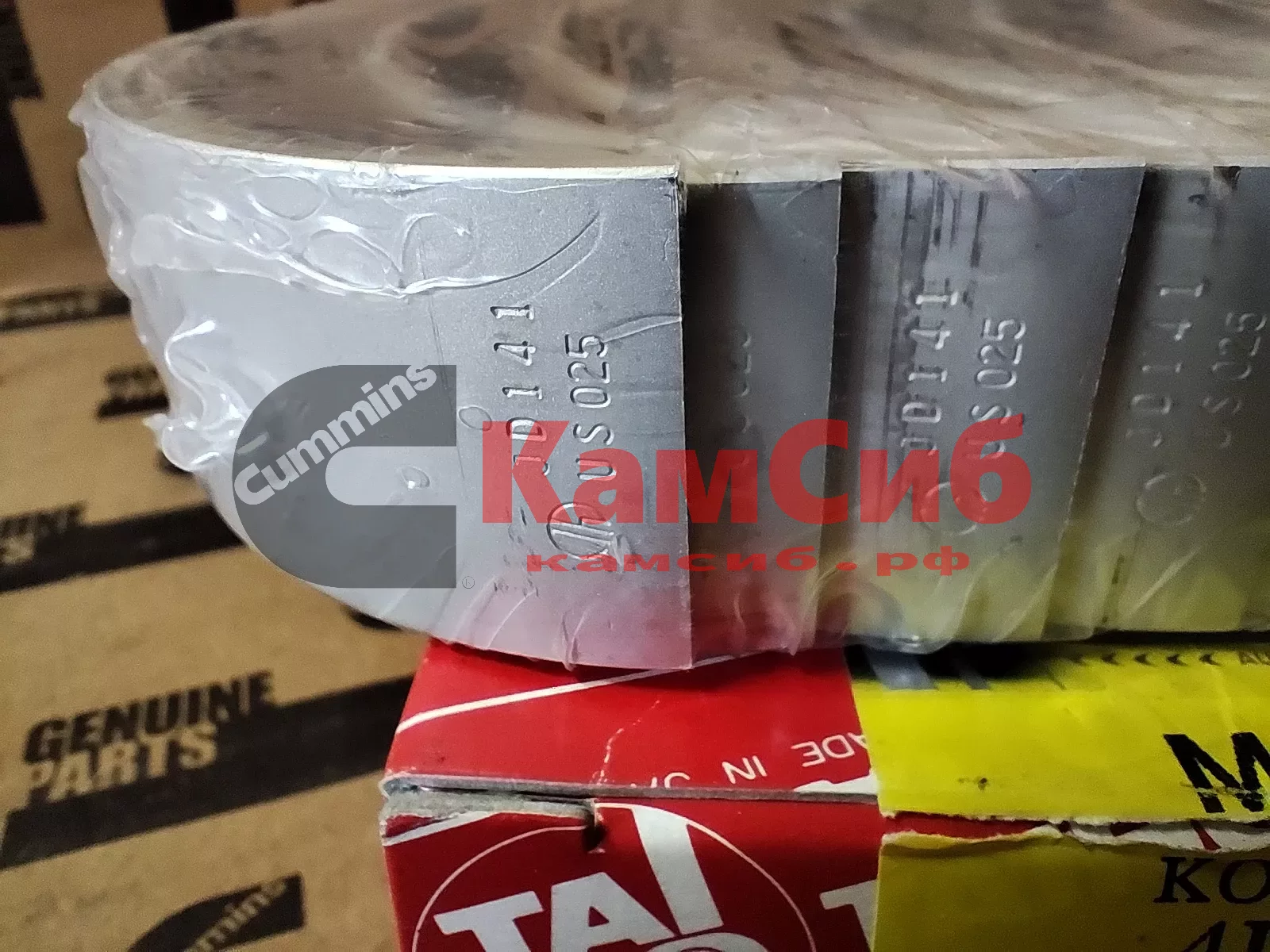 Вкладыши коренные B3.3 (0,25)/TAIHO/M408H025